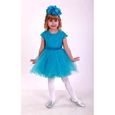 Карнавальний костюм для дівчат квітка Незабудка