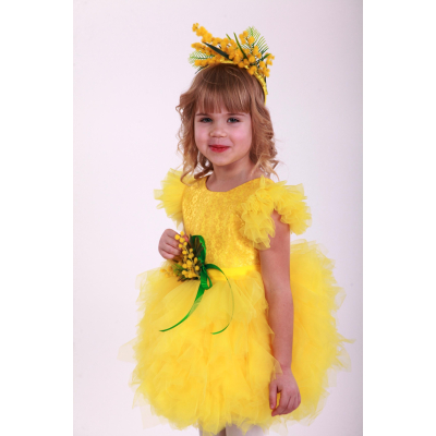 Карнавальный костюм для девочки Мимоза Весна