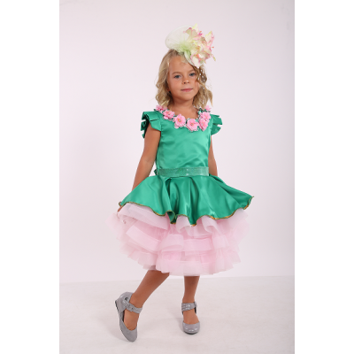 Carnival costume flower lily