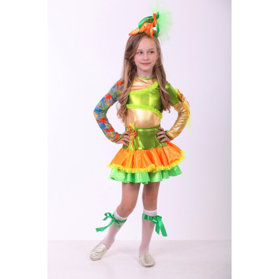 Карнавальный костюм для девочки Морковка стиль