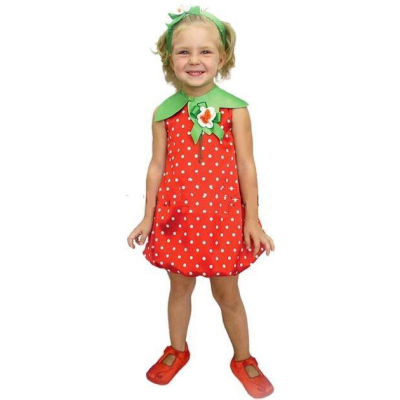 Карнавальний костюм Полуниця №3