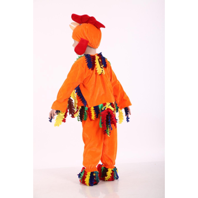 Карнавальний костюм Півник Півень помаранчевий