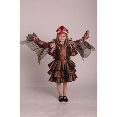 Carnival costume chicken quail