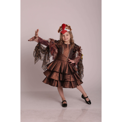 Carnival costume chicken quail