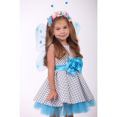 Карнавальний костюм для дівчинки Метелик Фея ніжність