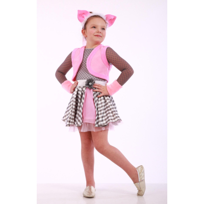 Карнавальный костюм для девочки Свинка комплект