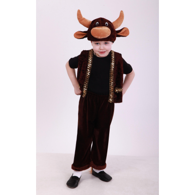 Bull carnival costume for a boy - bull