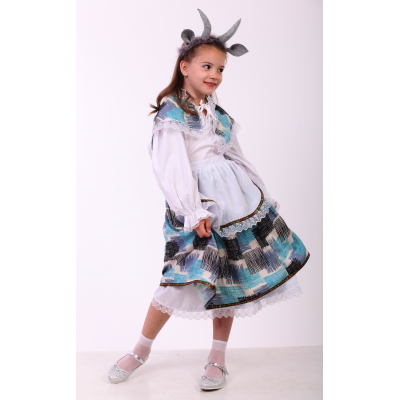 Карнавальний костюм для дівчинки Мама Коза, Козочка прокат