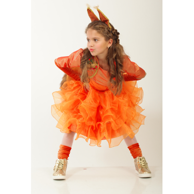 Карнавальний костюм для дівчинки Білка - Білочка Стиль