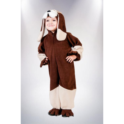 Carnival costume for a boy Dog №5 red