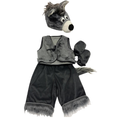 Carnival costume for a boy Wolf No. 8