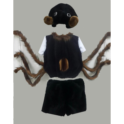 Карнавальний костюм для хлопчика Павук хутро