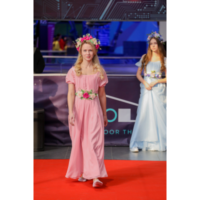 Карнавальний костюм Весна темна пудра від Sonechko квітка