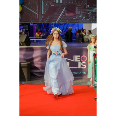 Карнавальний костюм Весна блакитне від Sonechko квітка