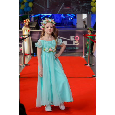 Карнавальний костюм Весна м'ята від Sonechko квітка