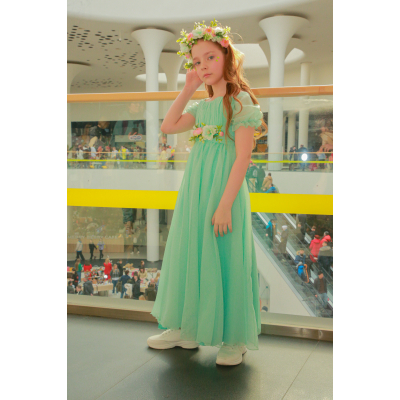 Карнавальний костюм Весна м'ята від Sonechko квітка