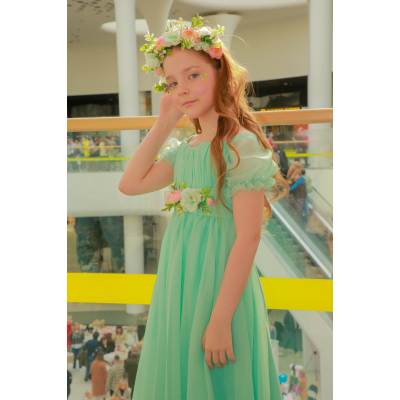 Карнавальний костюм Весна м'ята від Sonechko квітка