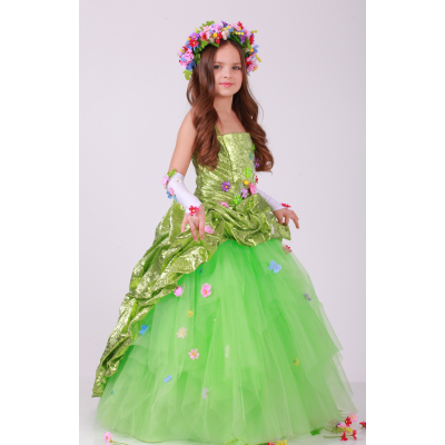 Карнавальний костюм для дівчинки Чарівниця Весна