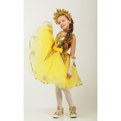 Carnival costume for a girl Sun - Sun