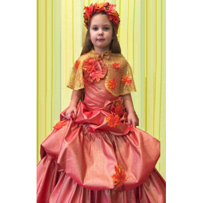 Карнавальный костюм для девочки Королева Осень