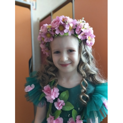 Карнавальний костюм Весна сморагд