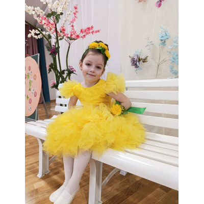 Carnival costume dandelion girl