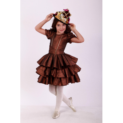 Карнавальний костюм для дівчинки Шоколадка, Смаколики ТМ Sonechko №2