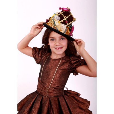 Карнавальний костюм для дівчинки Шоколадка, Смаколики ТМ Sonechko №2