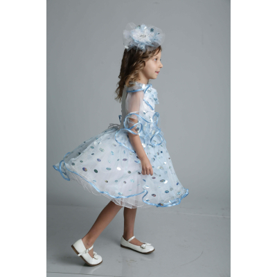 Карнавальний костюм Крижинка, краплинка, сніжинка