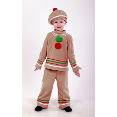 Карнавальний костюм для хлопчика Пряник (Пряниковий чоловічок) ТМ Sonechko