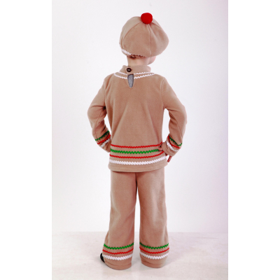 Карнавальний костюм для хлопчика Пряник (Пряниковий чоловічок) ТМ Sonechko