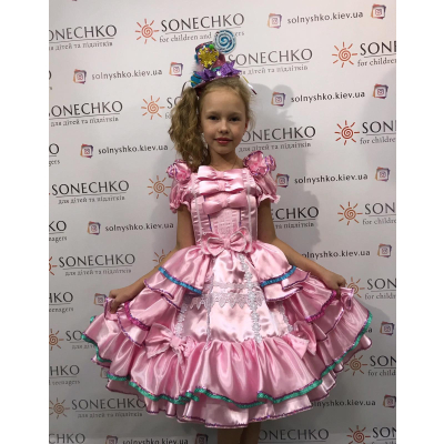 Карнавальний костюм для дівчинки Королева Тістечко, Цукерка Стиль