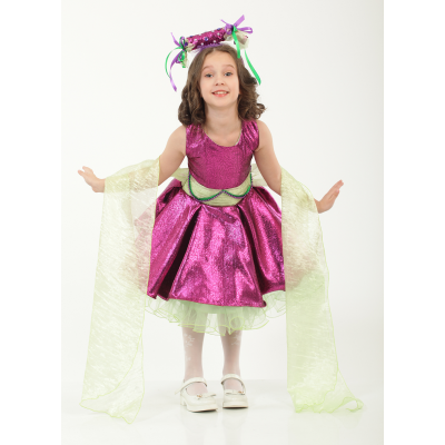 Карнавальный костюм для девочки Елочная Игрушка, Конфета, Хлопушка, Орхидея