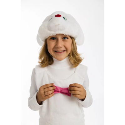 Carnival costume bunny white 89016