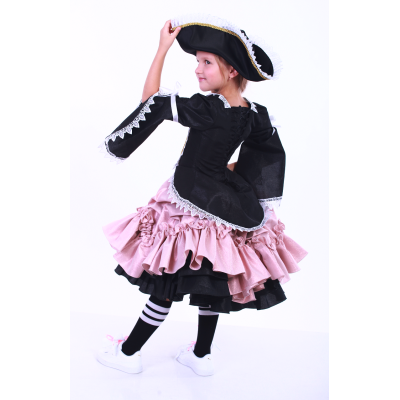 Карнавальний костюм для дівчинки Піратка камзол