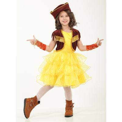 Карнавальний костюм для дівчинки Ковбойка (Пиратка), поні Еплл Джек