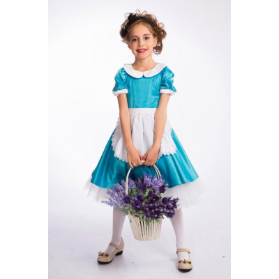 Карнавальний костюм для дівчинки Аліса ( \"Аліса в країні чудес\")
