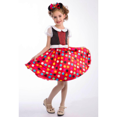 Карнавальний костюм для дівчинки Мінні Маус
