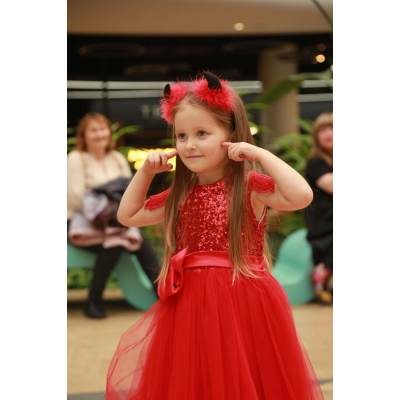 Карнавальні костюм Чортівка подружка Чортика Блиск