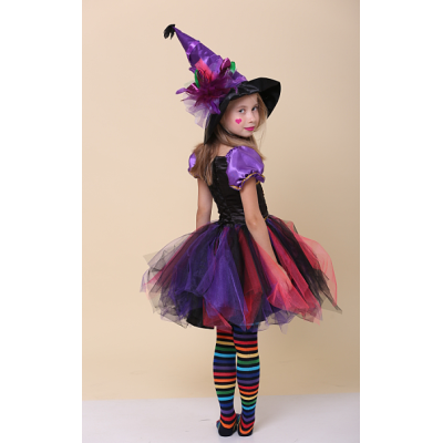 Карнавальний костюм для дівчинки Супер - Відьма