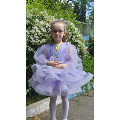 Лавандова сукня Барбі міні