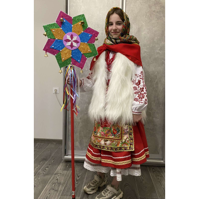 Карнавальний костюм Орися українка господиня колядник