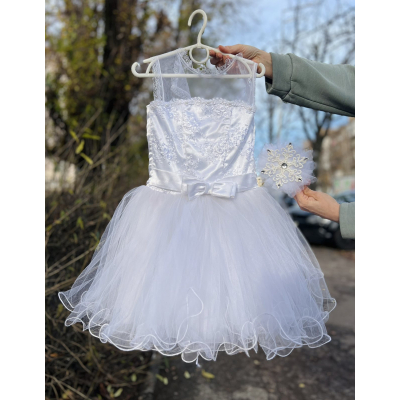 Карнавальний костюм Сніжинка мереживо