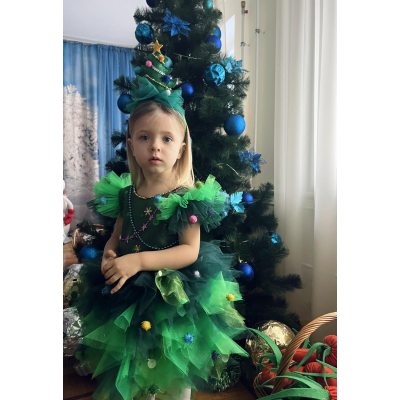 Карнавальний костюм Ялинка пухнаста