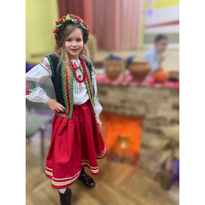 Костюм Українка смарагдова Дарина