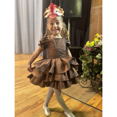 Carnival costume chicken quail