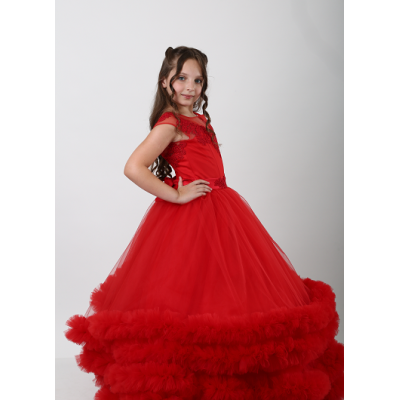 Елегантне плаття 9796 червона королева