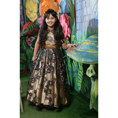 Елегантне плаття Shine gold