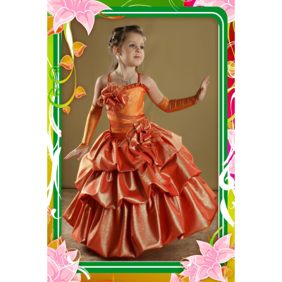 Карнавальный костюм для девочки Королева Осень