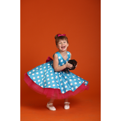 Ошатне плаття для дівчинки Стиляги - 005